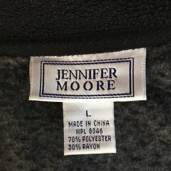 Jennifer Moore Gray w/ Black Trim Soft Jacket - Picture 8 of 8